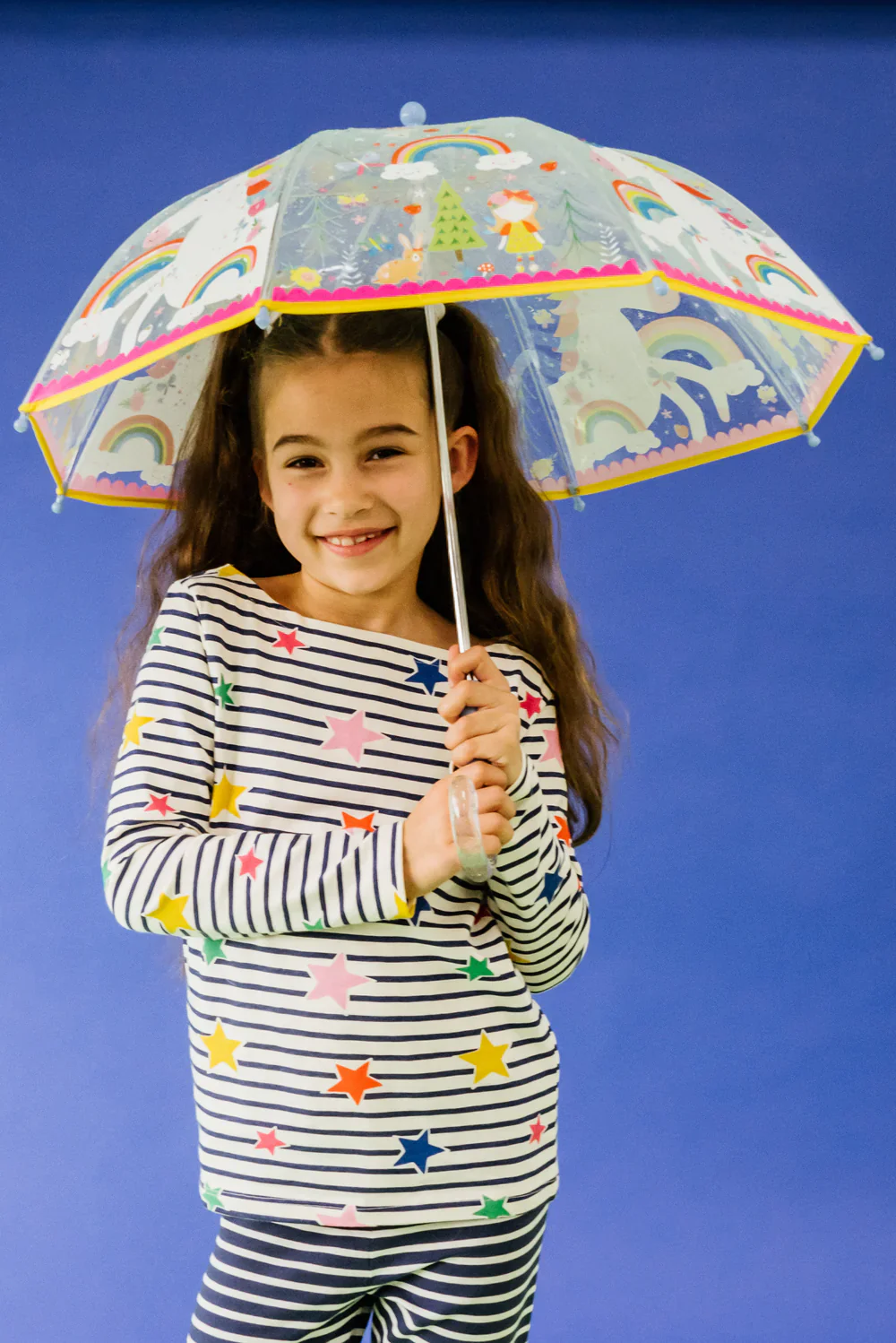 Color-Change Umbrella | Transparent Rainbow Fairy - Image 2