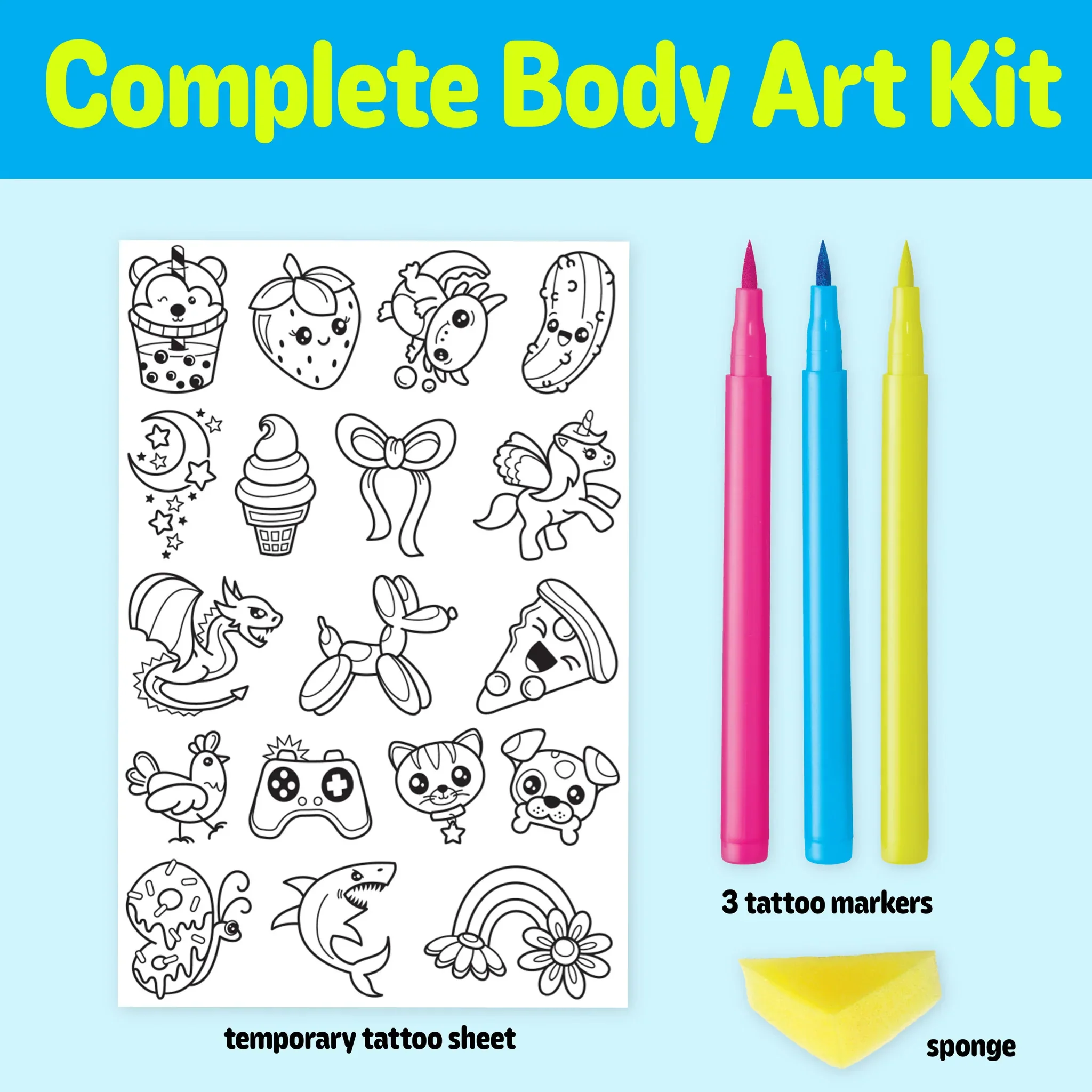 Color-In Neon Tattoos - Image 3