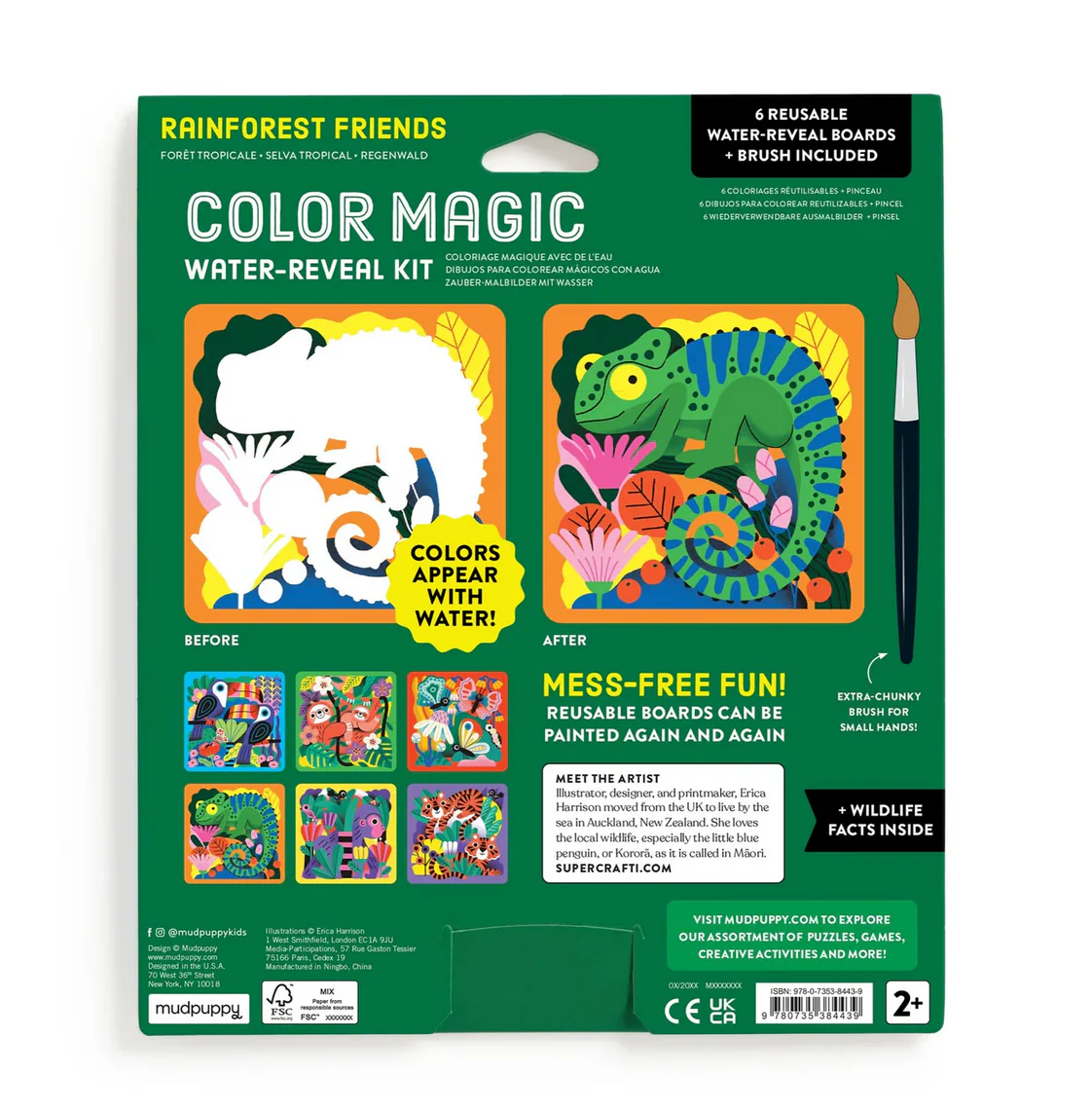 Color Magic Water Reveal | Rainforest Friends - Image 2