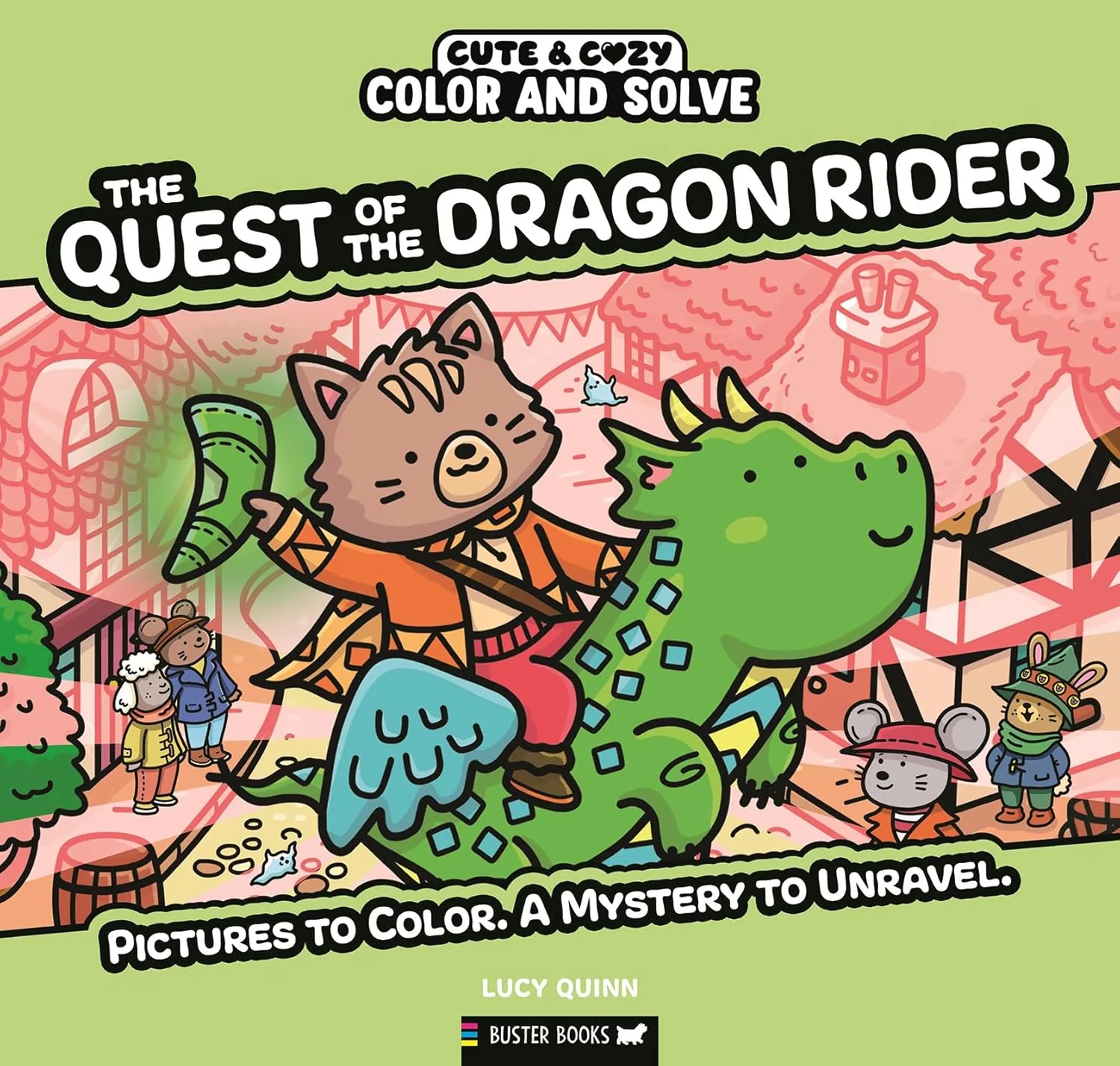 Color & Solve: The Quest of the Dragon Rider
