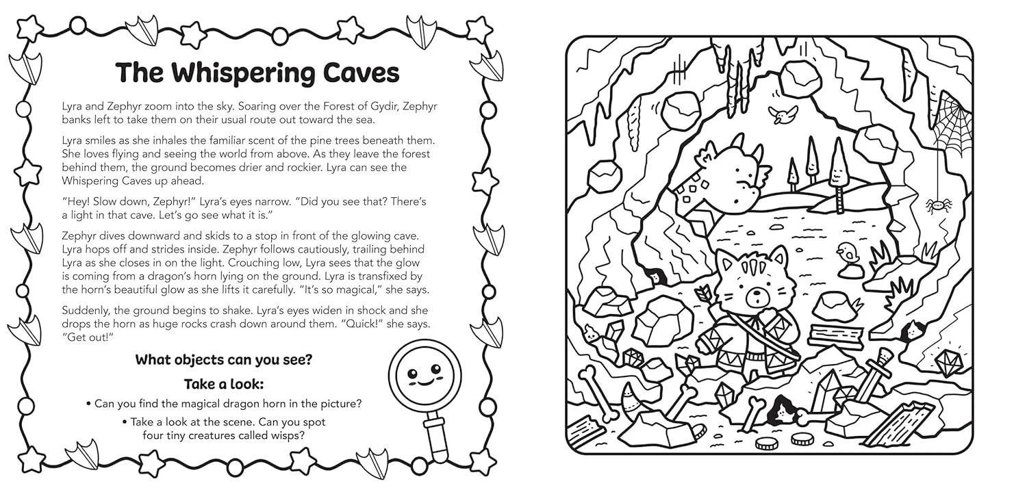 Color & Solve: The Quest of the Dragon Rider - Image 2