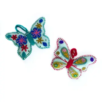 Colorful Butterfly Ornament - Image 3