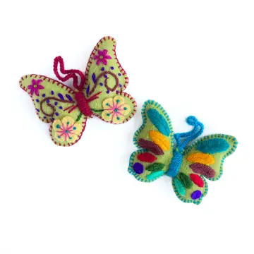 Colorful Butterfly Ornament - Image 4