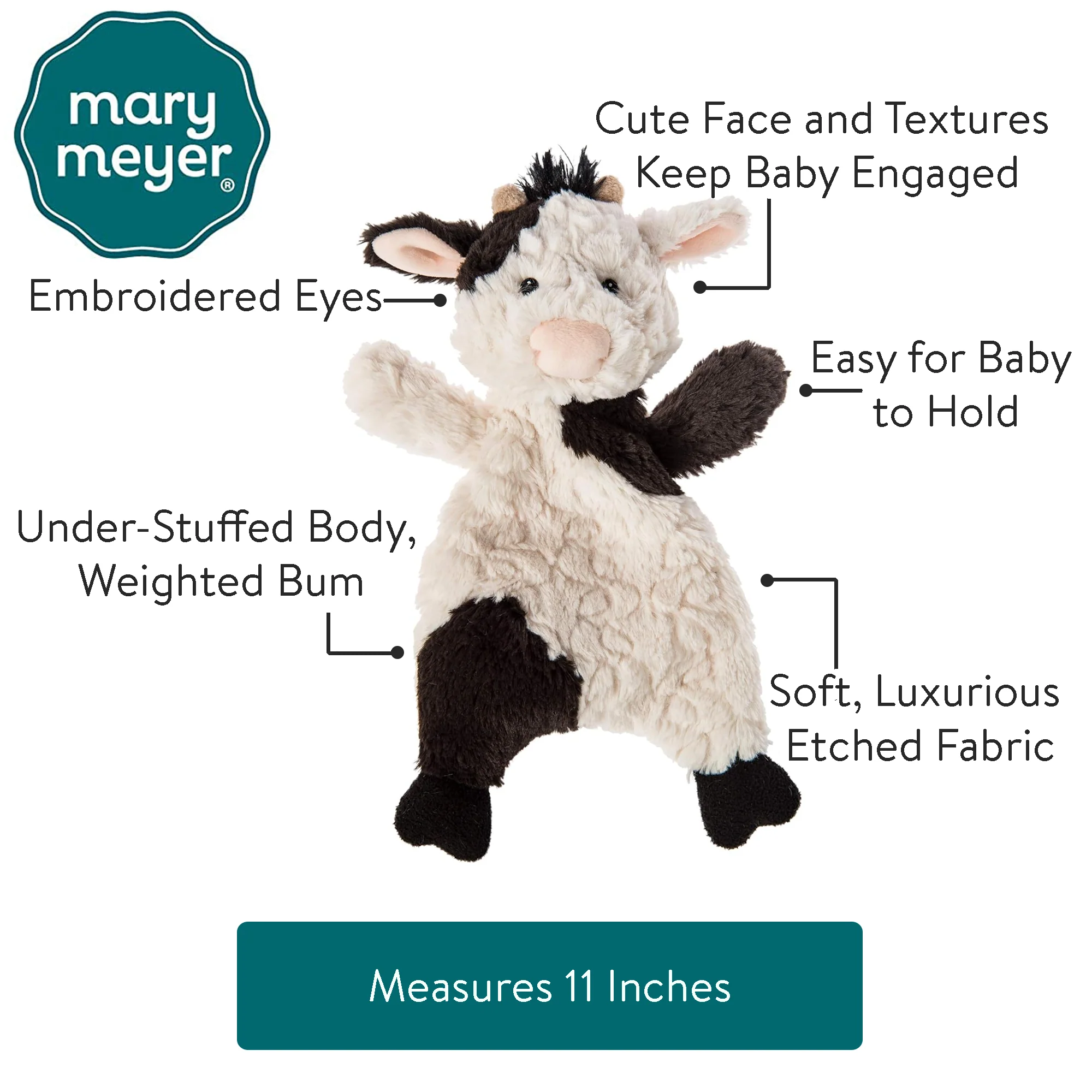 Cow Putty Nursery Lovey - Image 2