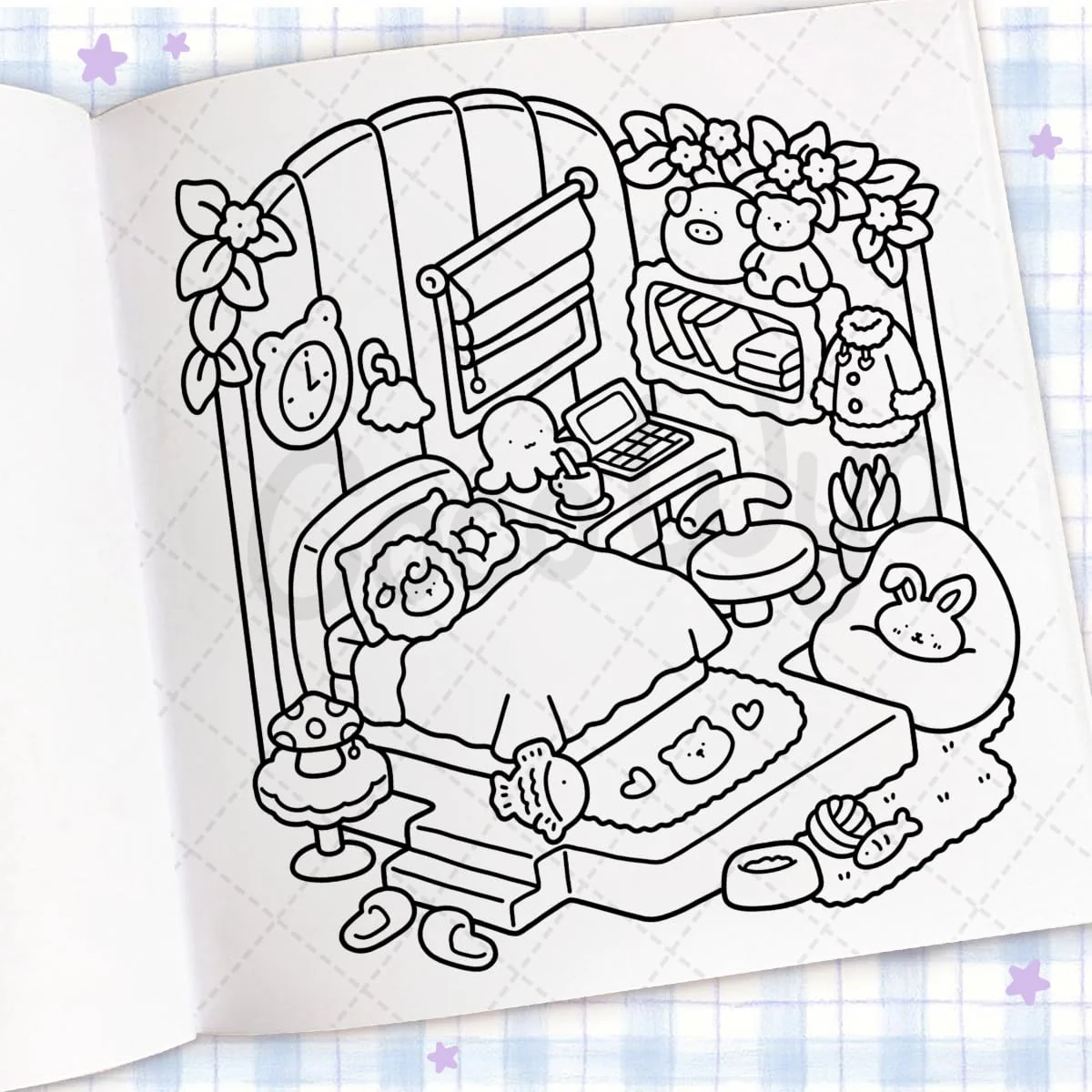 Cozy Corner Coloring Book - Image 6