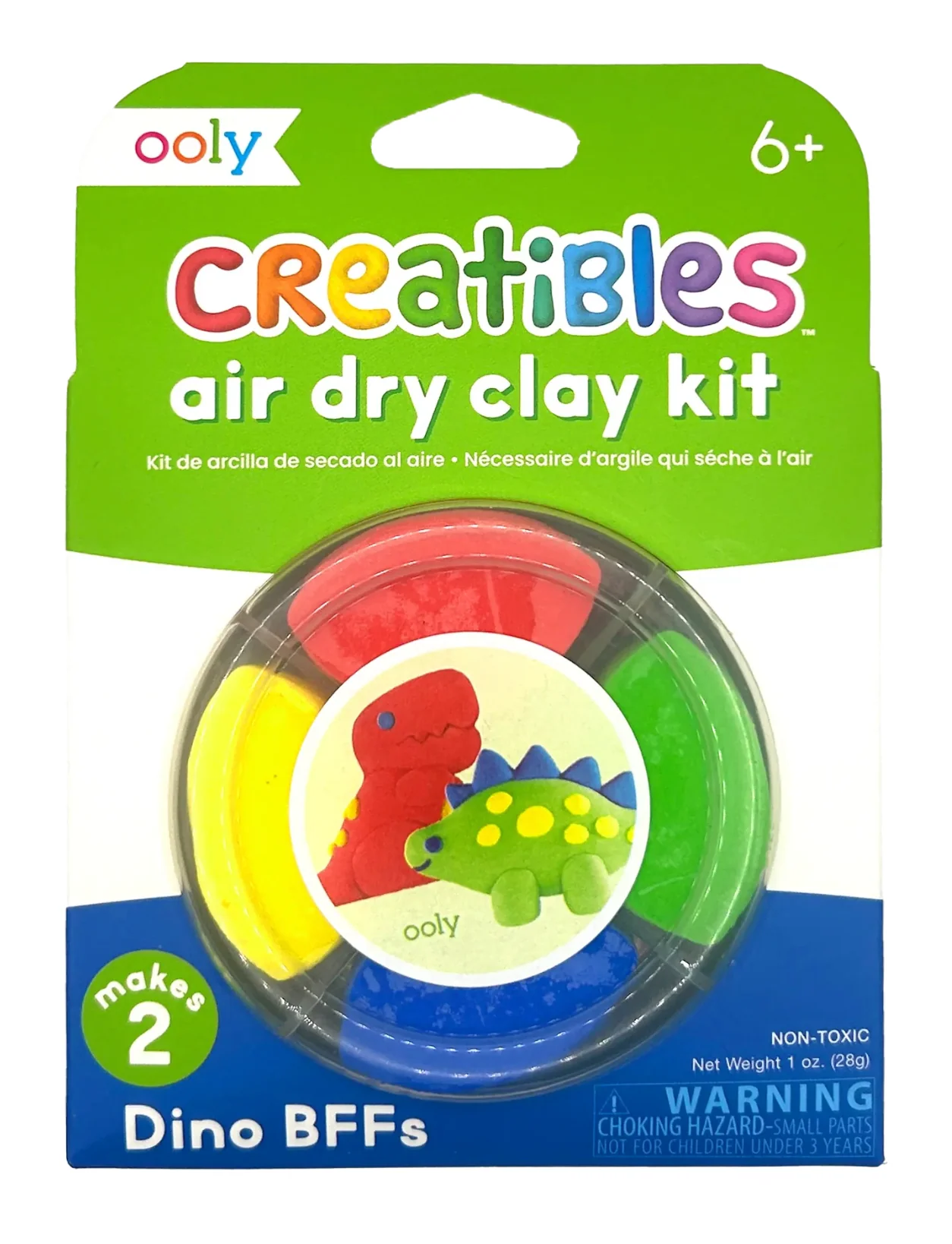 Creatibles Air Dry Clay Kit | Dino BFFs