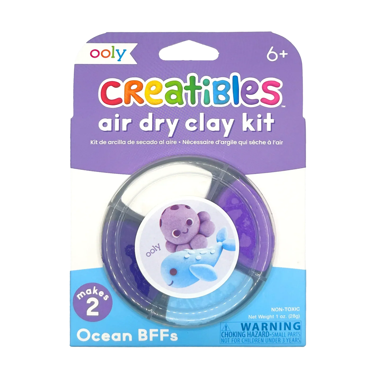 Creatibles Air Dry Clay Kit | Ocean BFFs