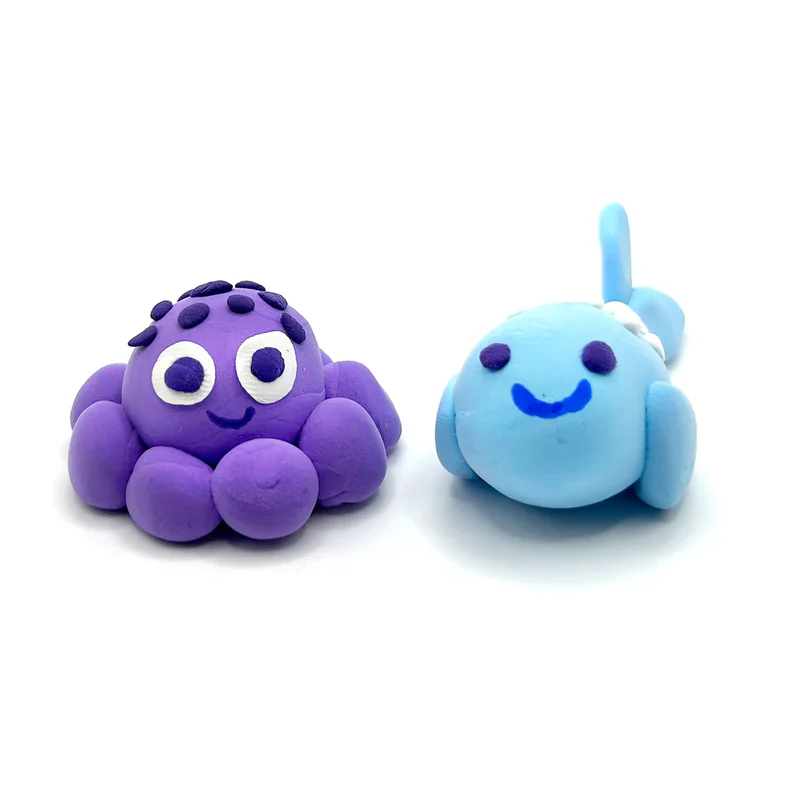 Creatibles Air Dry Clay Kit | Ocean BFFs - Image 2