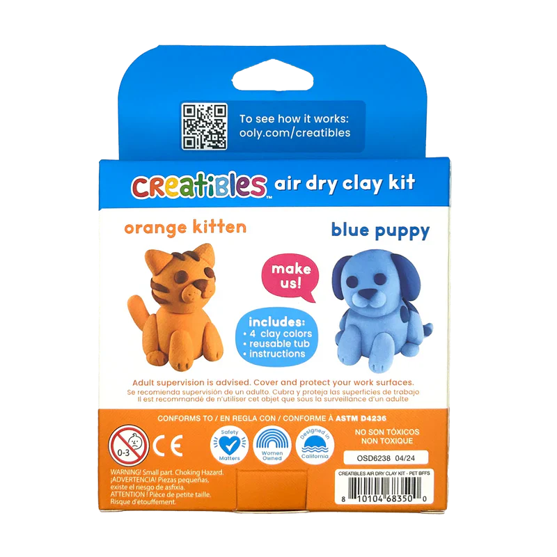 Creatibles Air Dry Clay Kit | Pet BFFs - Image 5