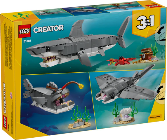 Creator Fierce Shark with a Treasure Chest - Image 2