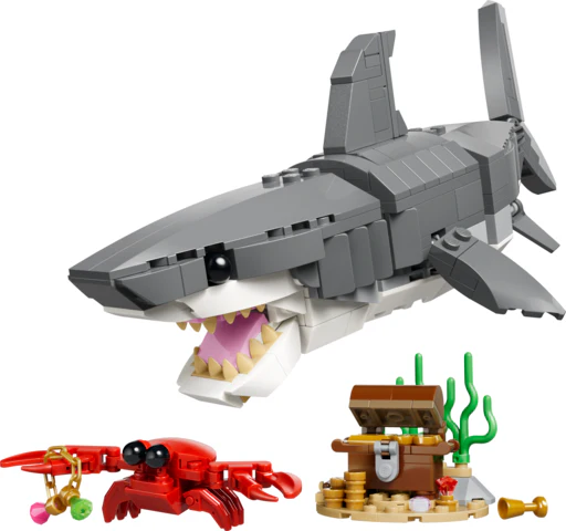 Creator Fierce Shark with a Treasure Chest - Image 3