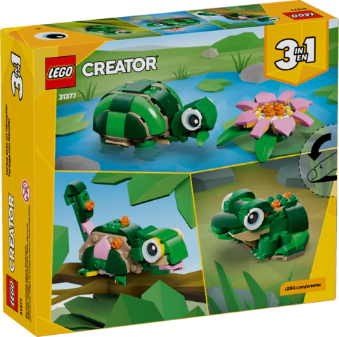 Creator Turtle with a Water Lily - Image 2