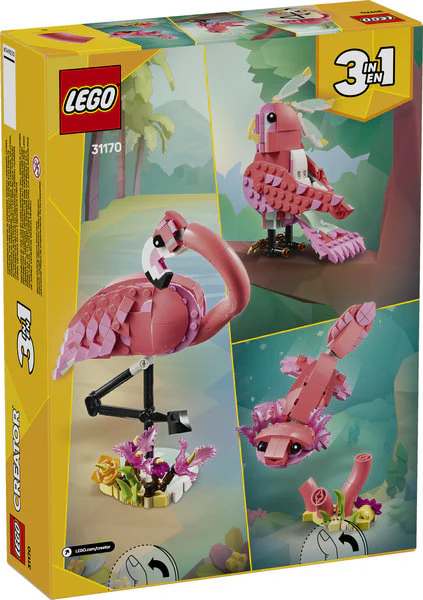 Creator Wild Animals: Pink Flamingo - Image 2