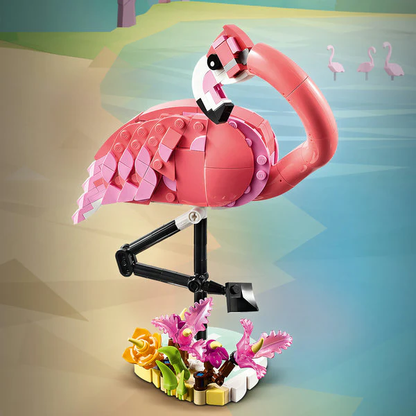 Creator Wild Animals: Pink Flamingo - Image 4