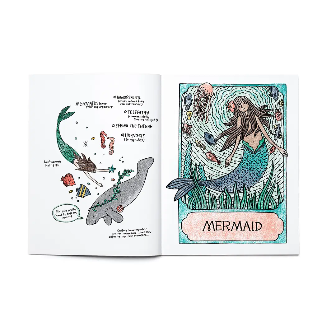 Creatures of Myth and Magic Coloring and Activity Book - Image 4