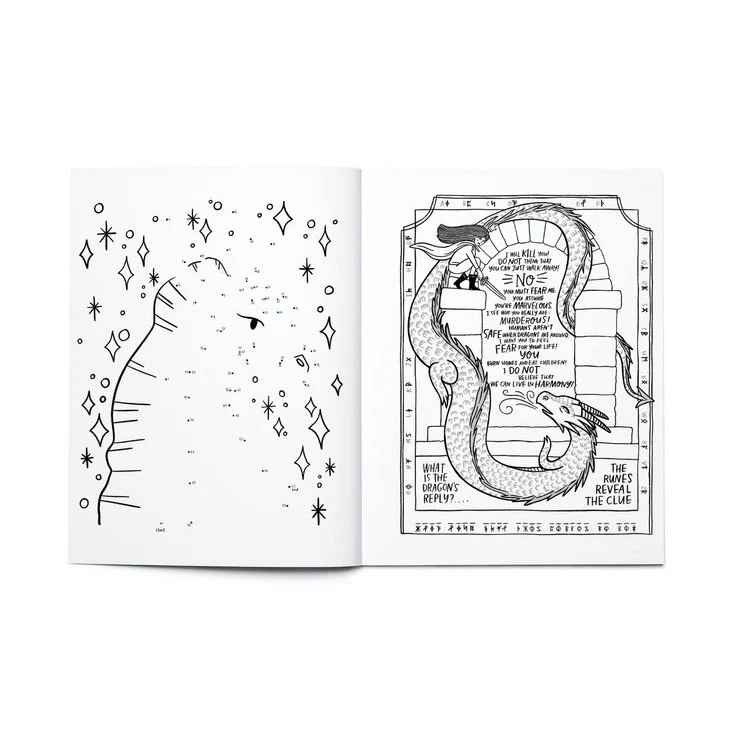 Creatures of Myth and Magic Coloring and Activity Book - Image 7