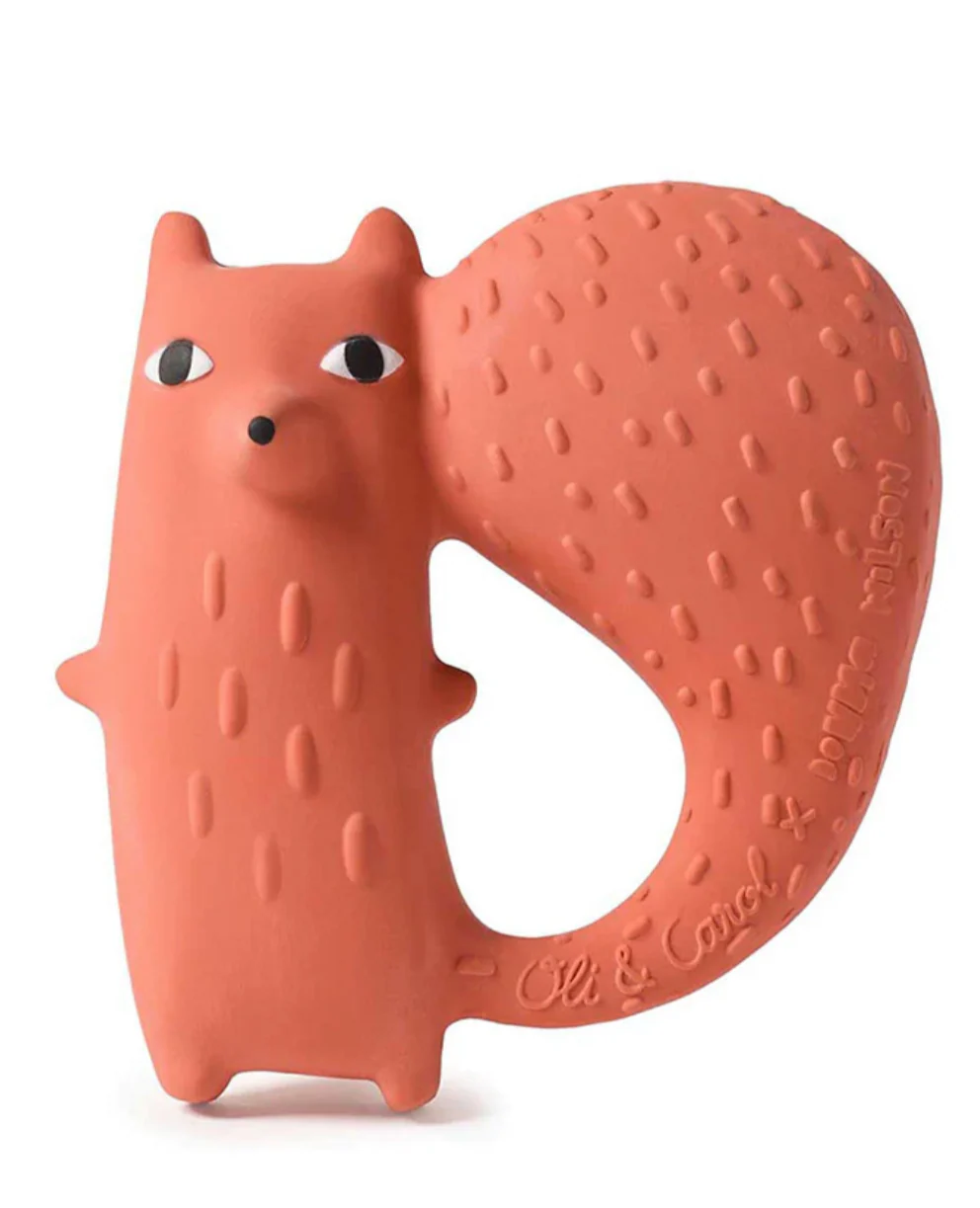 Cyril Squirrel Fox Teether