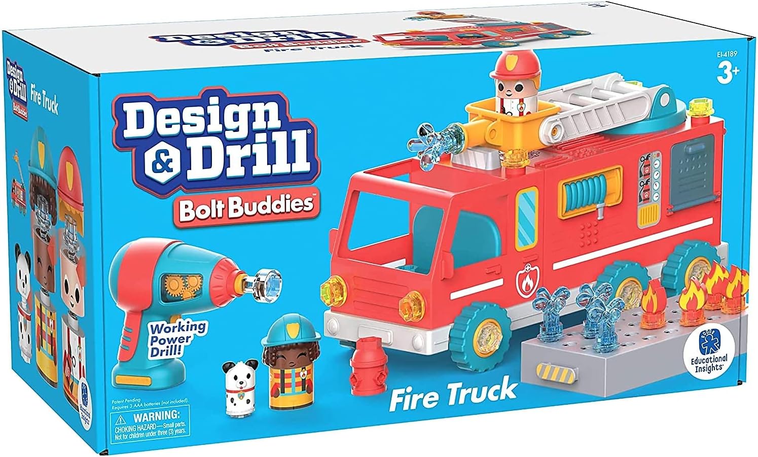 Design & Drill Bolt Buddies Fire Truck