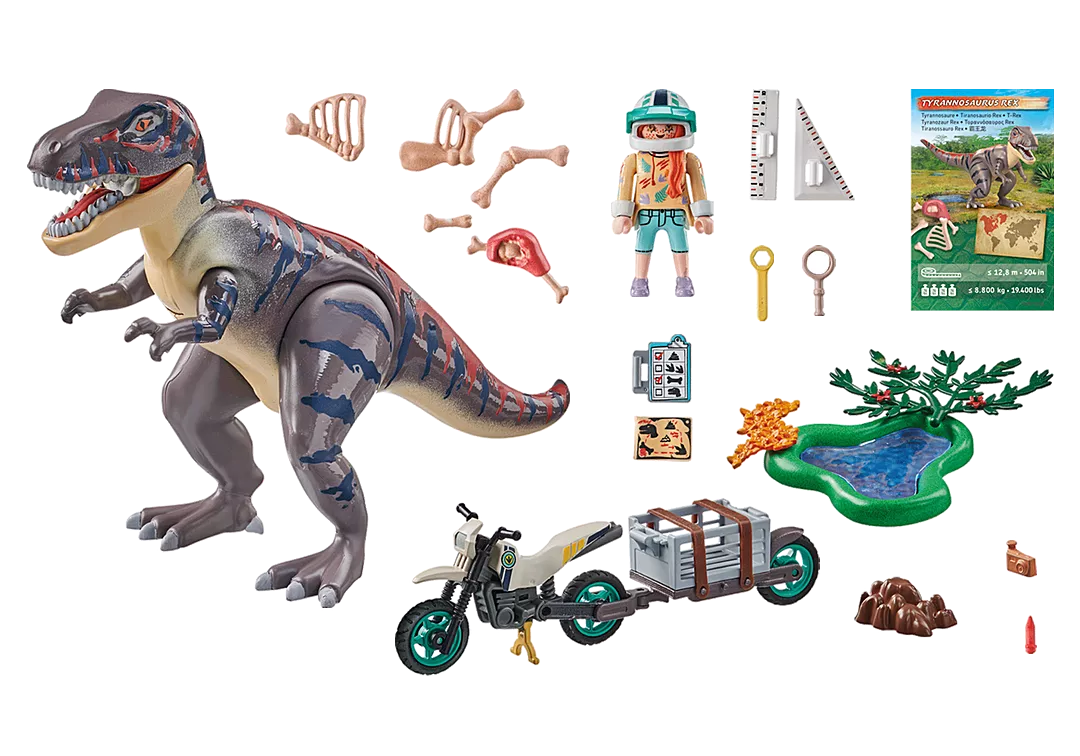 Dinos | T-Rex with Dino Chaser - Image 3