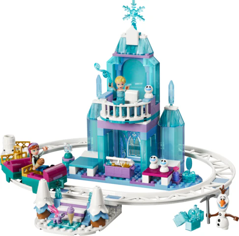 Disney Princess Elsa's Ice Castle & Snow Ride Adventure - Image 3