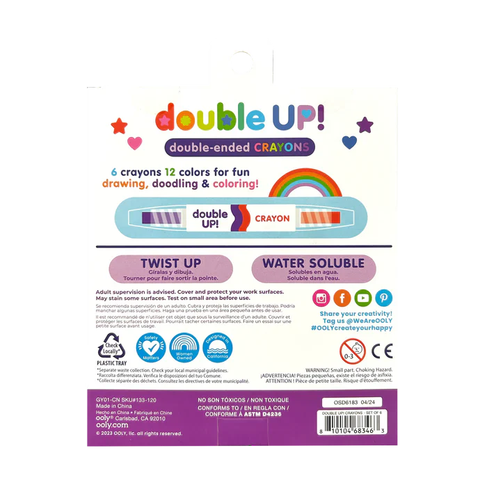 Double Up! Double Ended Crayons - Image 3