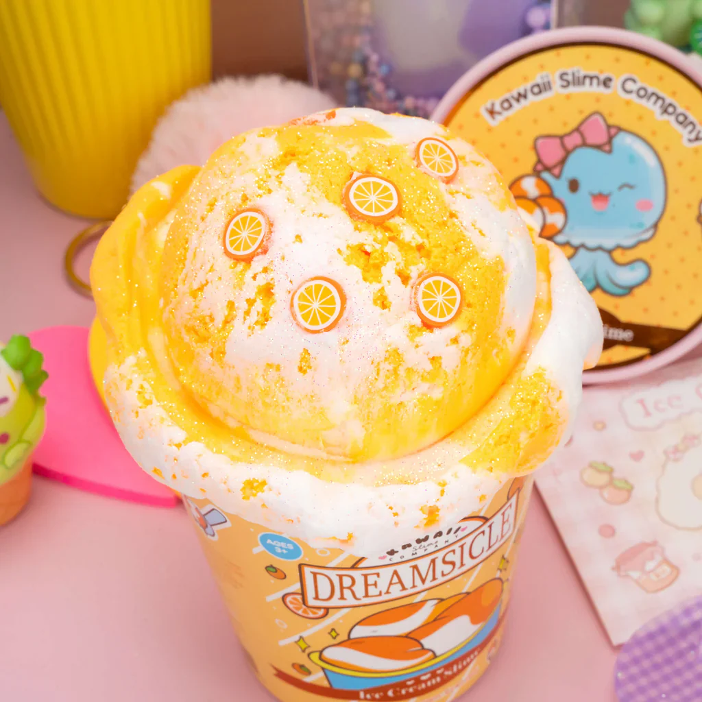Dreamsicle Ice Cream Slime - Image 3