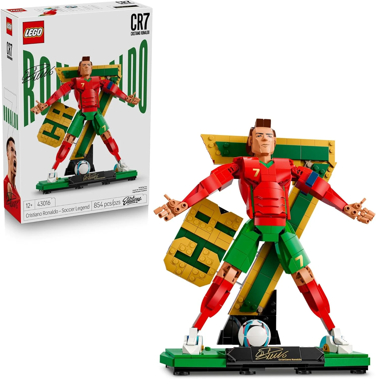 Editions Football Cristiano Ronaldo Soccer Legend