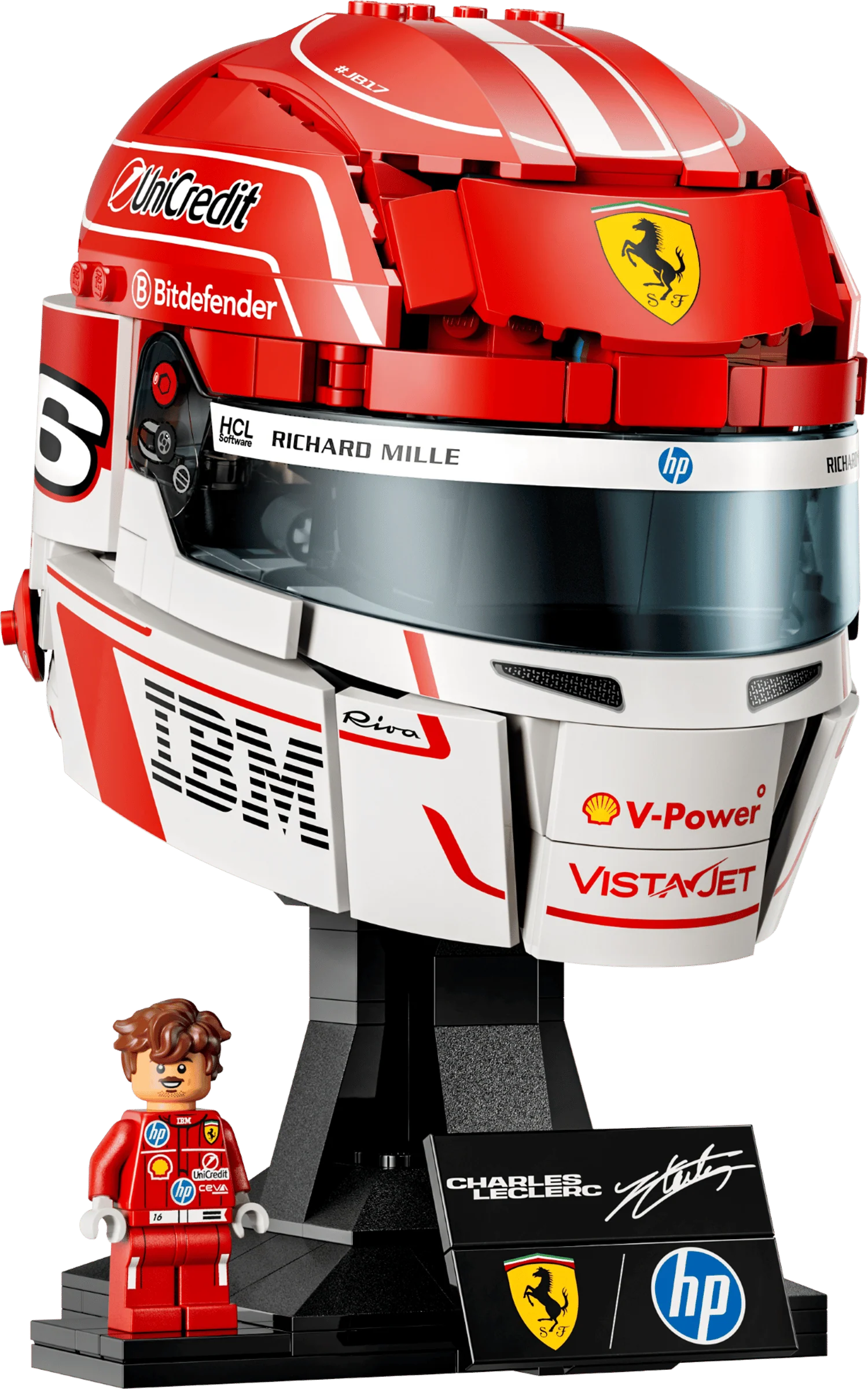 Editions Formula 1 Scuderia Ferrari HP Charles Leclerc Helmet - Image 2