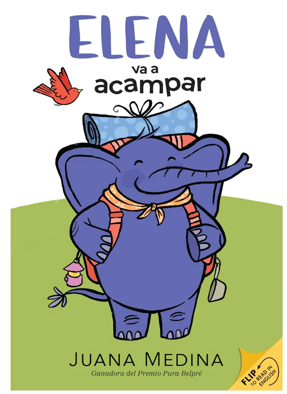 Elena Camps/Elena va a acampar: A Dual Edition Flip Book