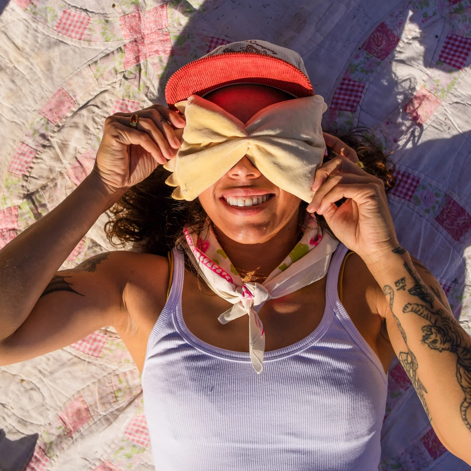 Eye Pillow | Farfalle Pasta - Image 2