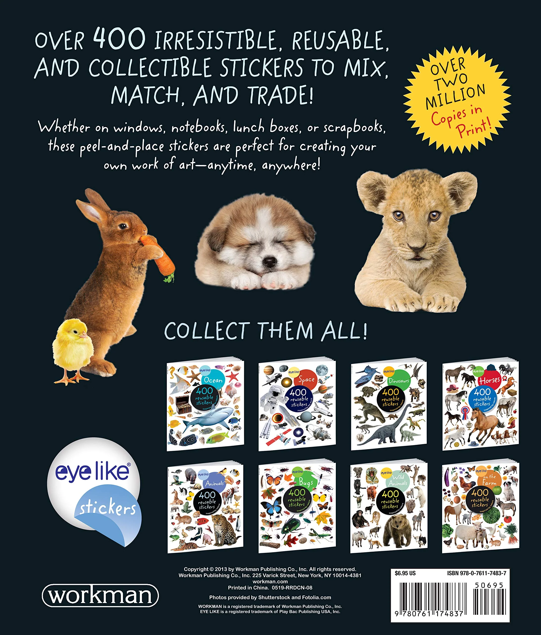 Eyelike Stickers: Baby Animals - Image 4