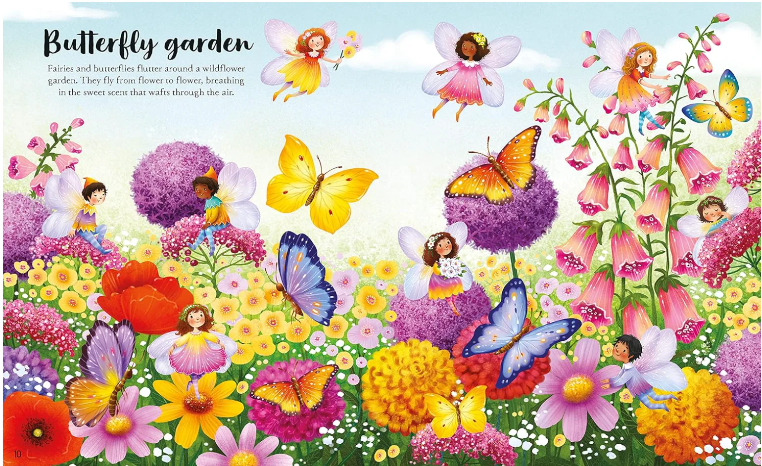Fairies, Pixies, and Elves Sticker Book - Image 4