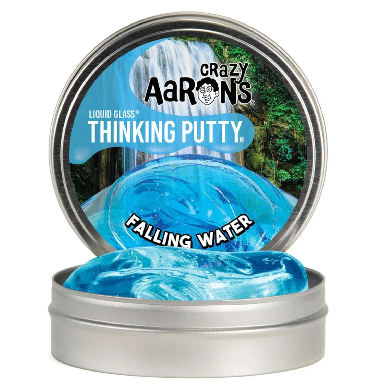 Liquid Glass Falling Water Thinking Putty - Image 2