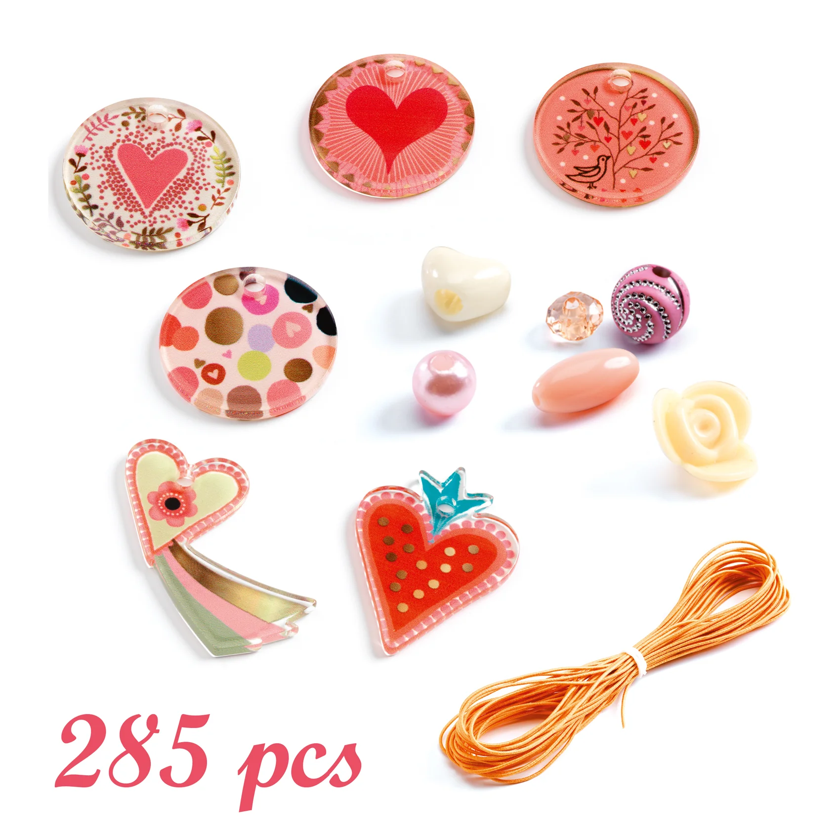 Fancy Beads | Hearts - Image 2