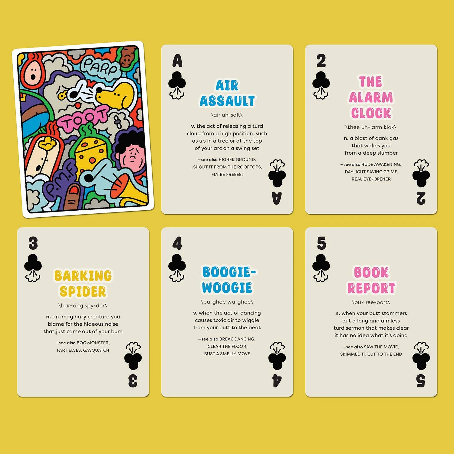 52 Farts Playing Cards - Image 4