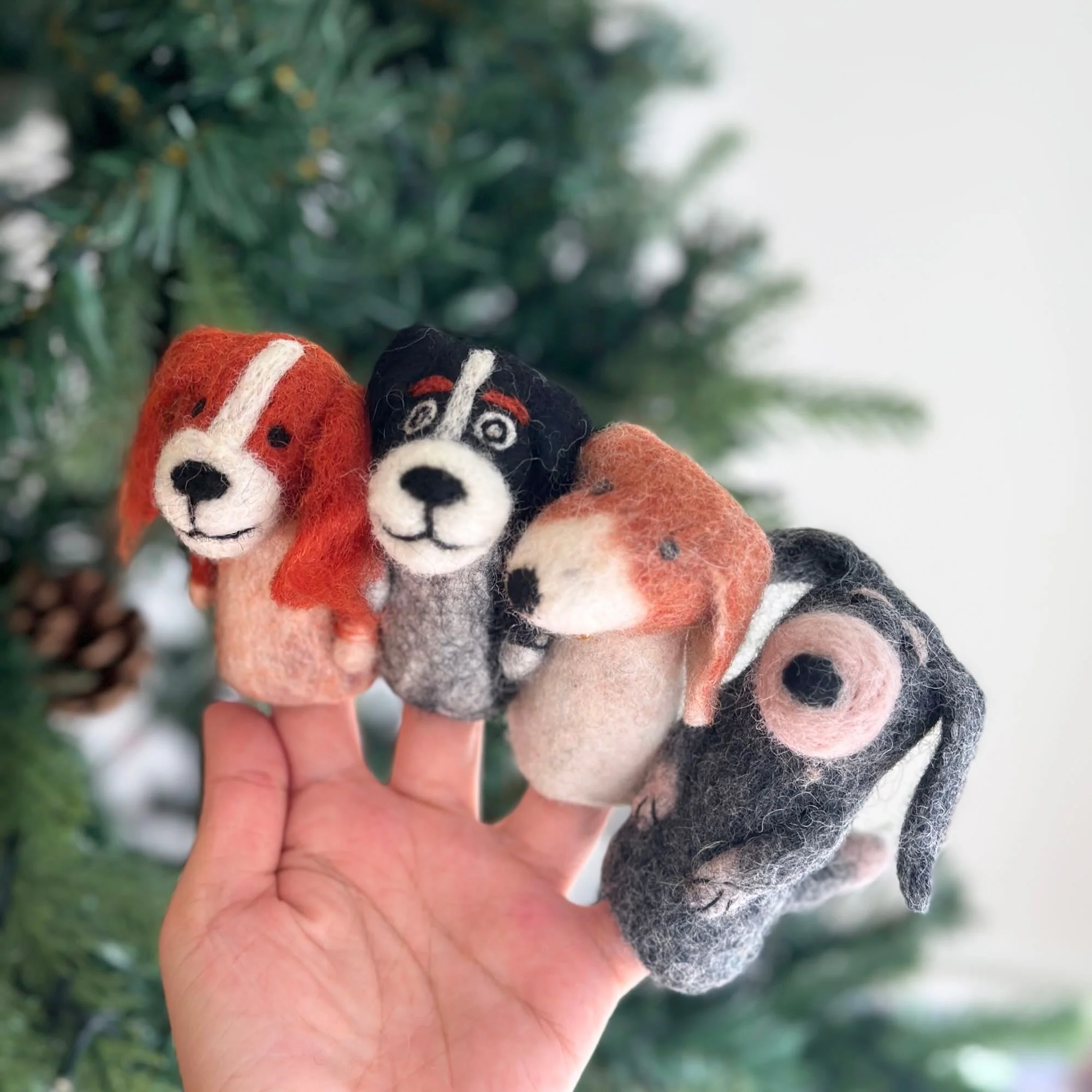 Felt Finger Puppet | Dog - Image 2