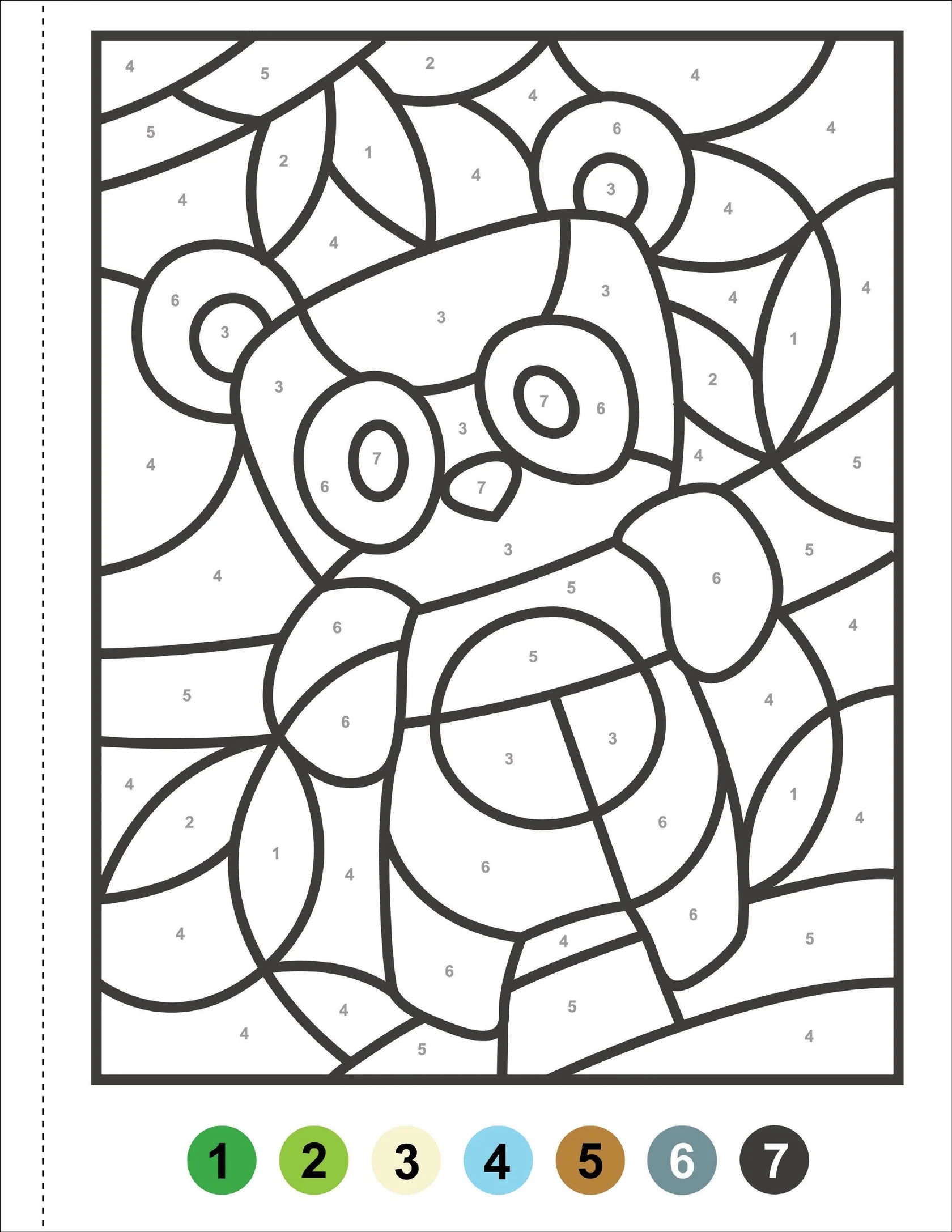 First Color By Number | Animals - Image 3