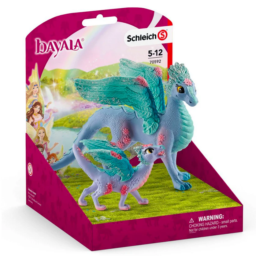 Flower Dragon and Baby