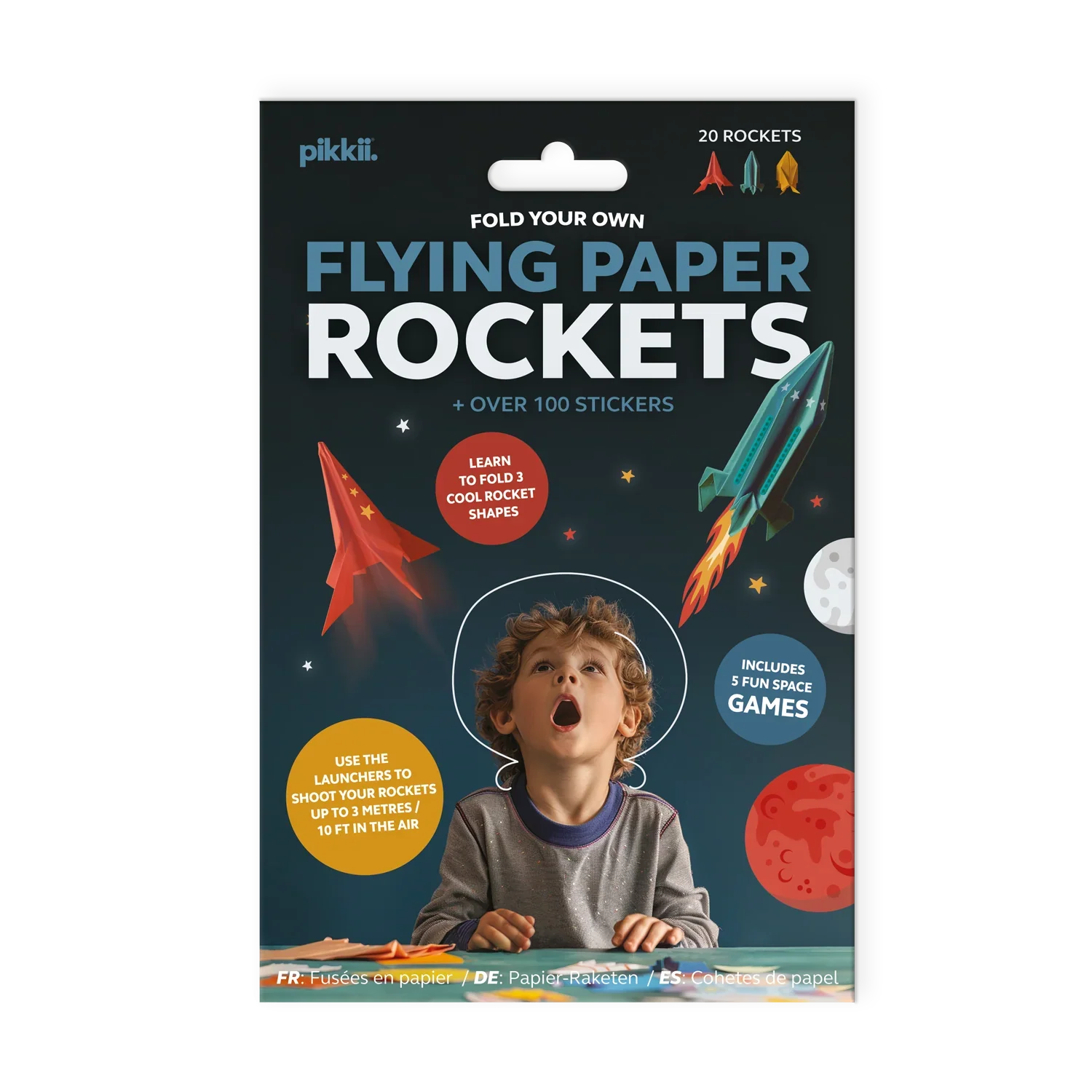 Flying Paper Rockets