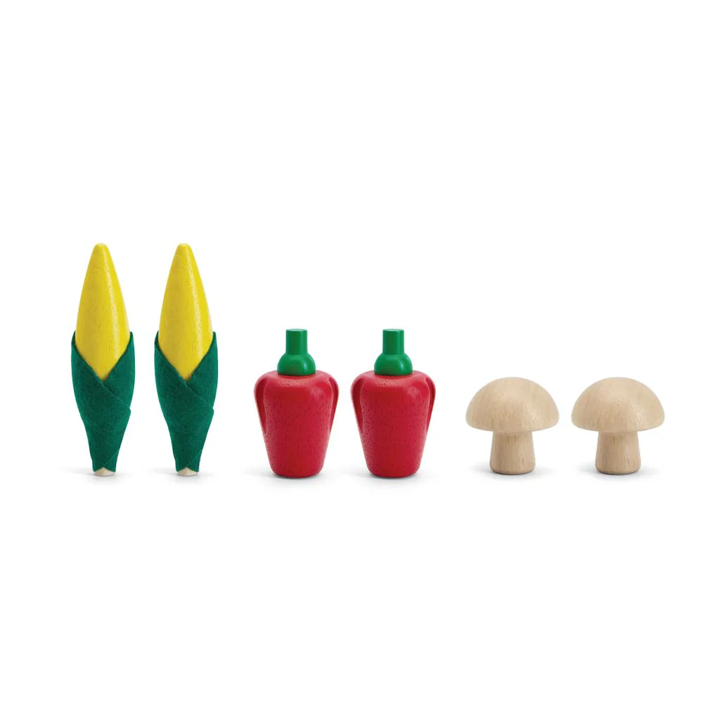 Fresh Product Set | Corns, Mushrooms & Red Bell Peppers - Image 3