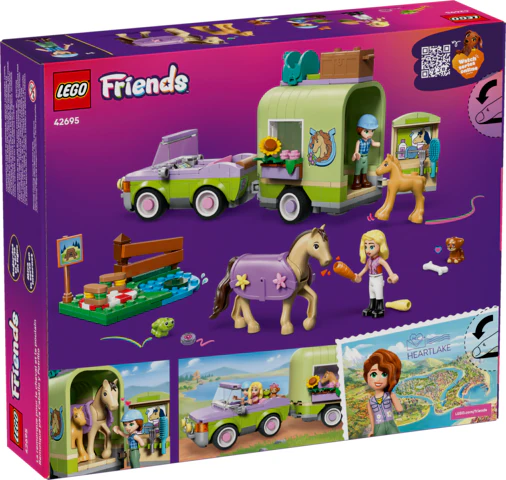 Friends Horse & Baby Foal Trailer - Image 2