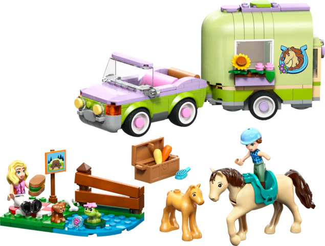 Friends Horse & Baby Foal Trailer - Image 3