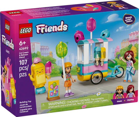 Friends Ice Cream & Balloon Stand