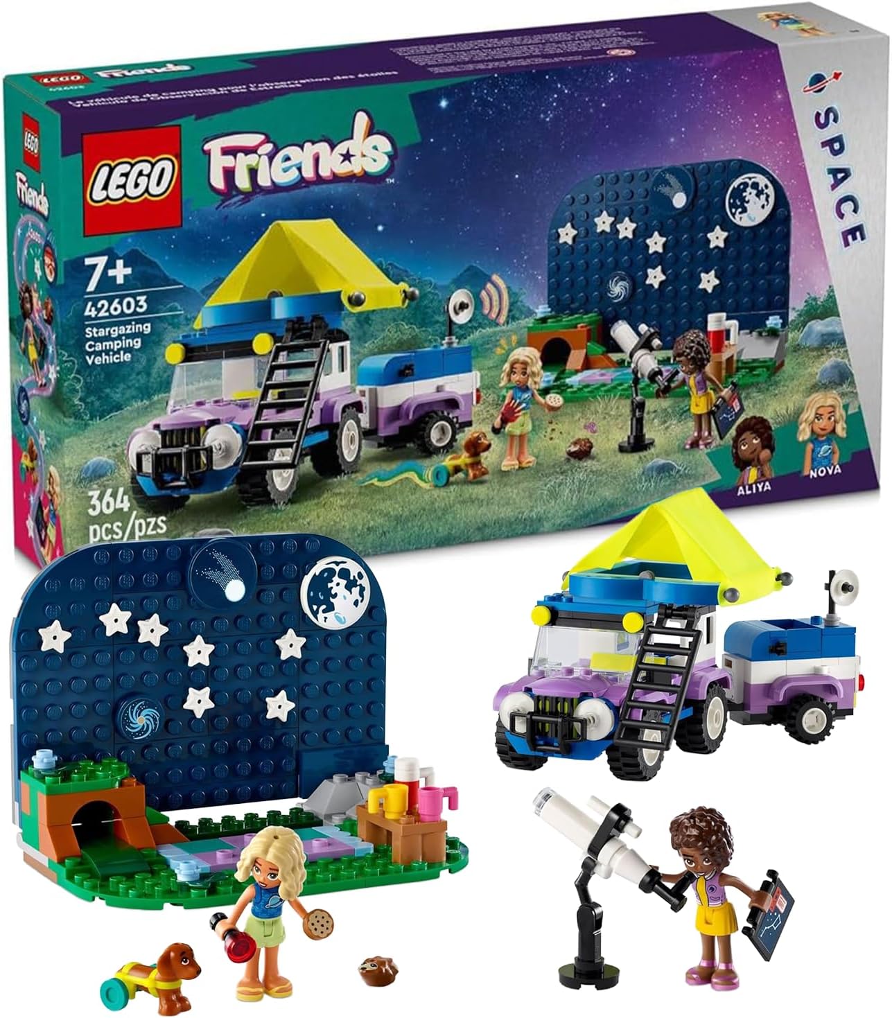 Friends Stargazing Camping Vehicle - Image 2