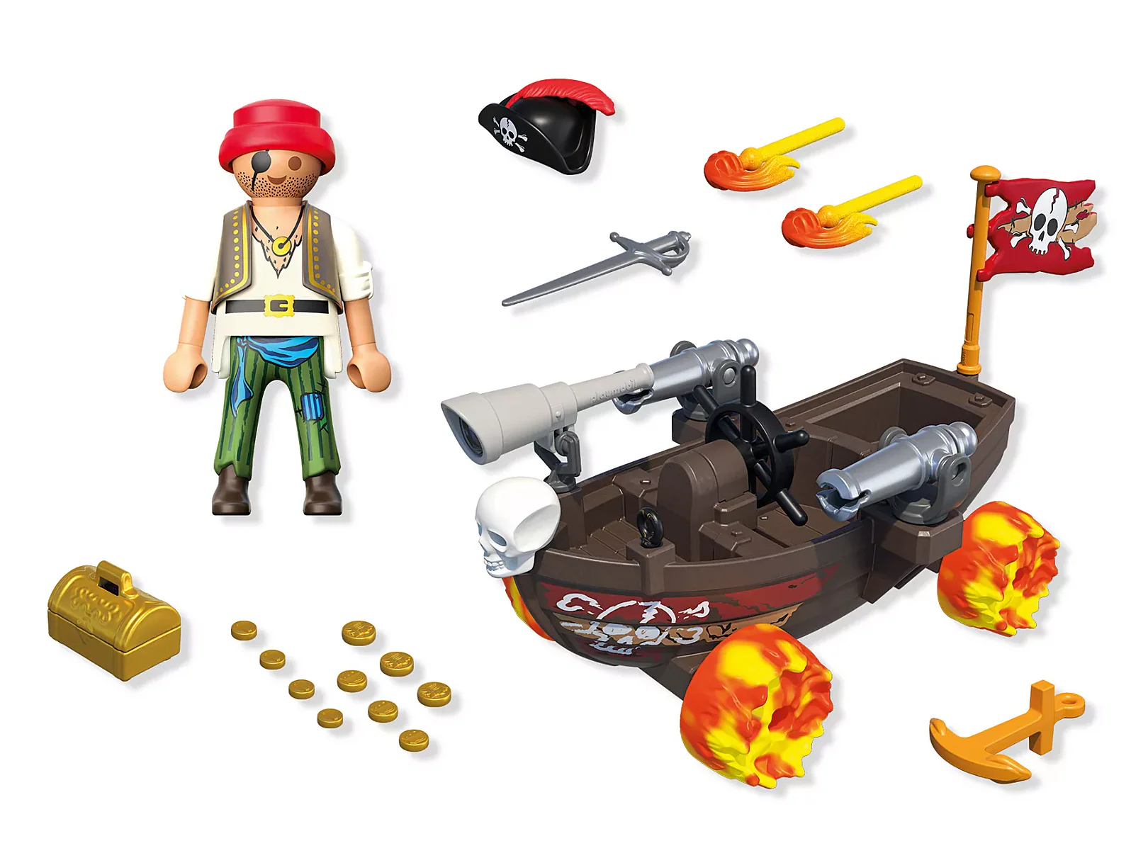 Funstars | Racing Pirate Boat - Image 2