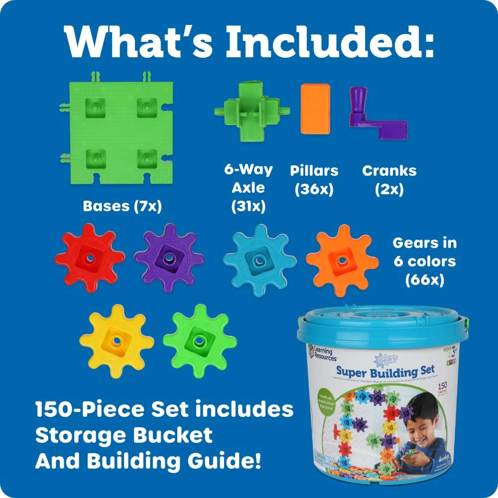 Gears! Gears! Gears! 150pc Bucket - Image 3
