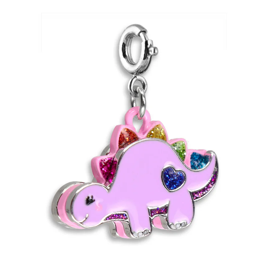 Glitter Dinosaur Charm - Image 2