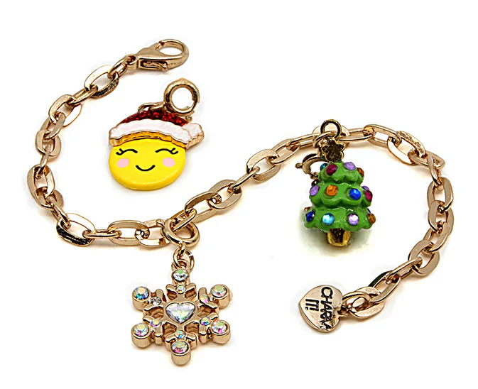 Gold Snowflake Charm - Image 2