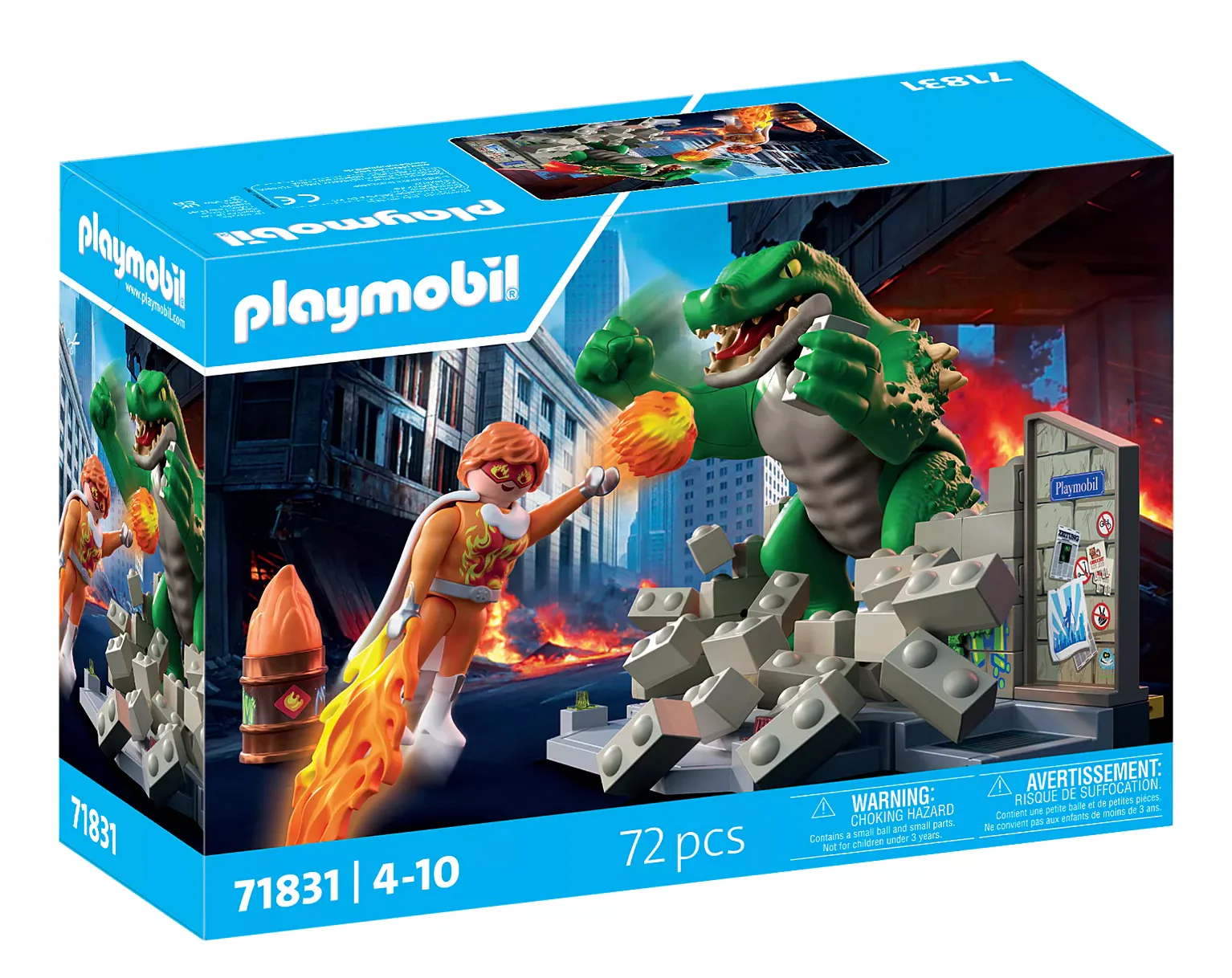 Heroes | Hero Battle Against Giant Lizard