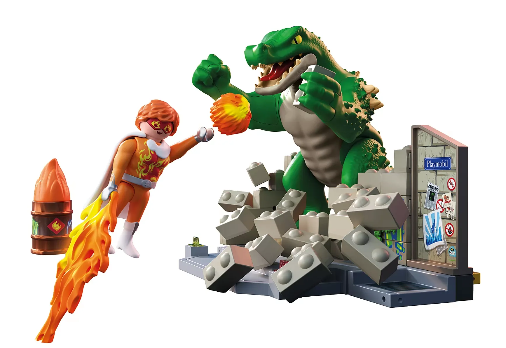 Heroes | Hero Battle Against Giant Lizard - Image 2